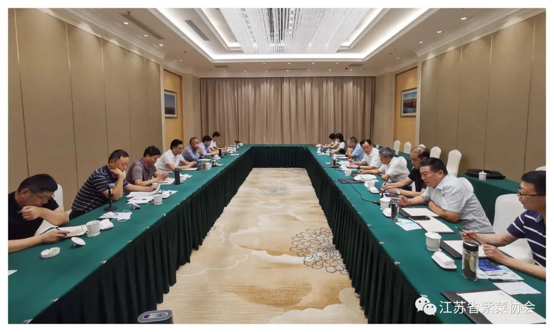 江蘇省紫菜協會會長(cháng)辦(bàn)公(gōng)會在鹽城召開